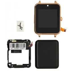 Дисплей із сенсорним екраном для смарт годинника Smart Watch Z60, в золотому корпусі