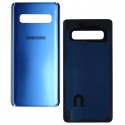 Задняя панель корпуса Samsung G973 Galaxy S10, синяя