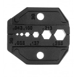 Матрица ProsKit CP-336DG для кримпера CP-372N (разъемы RG 58,59,62,174 оптоволокно) Матрица ProsKit CP-336DG для кримпера CP-372N (разъемы RG 58,59,62,174 оптоволокно)