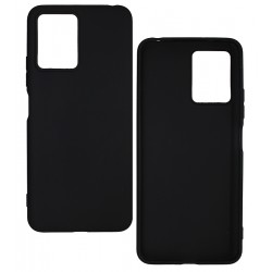 Чехол для Xiaomi Poco X5 5G/Xiaomi Redmi Note 12 5G, Black Matt( Joy), матовый силикон, черный
