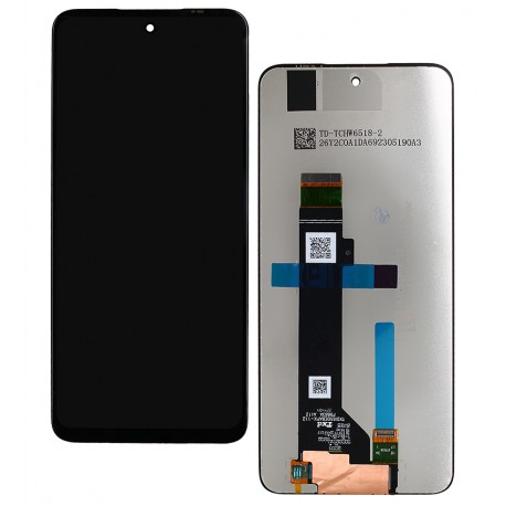 Дисплей для Motorola Moto G13, Moto G23, черный, без рамки, Original (PRC)
