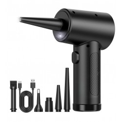 Аккумуляторный ручной компрессор Air Duster для продувки от пыли с аккумулятором. 50 000 об/мин. Аккумуляторный ручной компрессор Air Duster для продувки от пыли с аккумулятором. 50 000 об/мин.