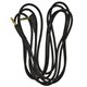 AUX кабель Hoco UPA14, TRS 3.5mm, 200 см, чорний, Г-подібний, (6931474716224)