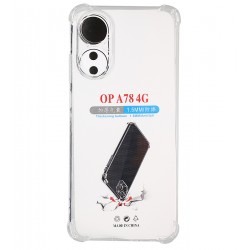 Чехол для Oppo A78, WXD HQ, силиконовый, противоударный, прозрачный