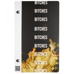 Защитная гидрогелевая пленка на заднюю крышку Blade Hydrogel Art mood series (bitches (white)) Защитная гидрогелевая пленка на заднюю крышку Blade Hydrogel Art mood series (bitches (white))