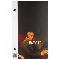 Защитная гидрогелевая пленка на заднюю крышку Blade Hydrogel Art mood series (blyat (white)) Защитная гидрогелевая пленка на заднюю крышку Blade Hydrogel Art mood series (blyat (white))