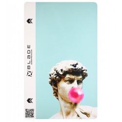 Защитная гидрогелевая пленка на заднюю крышку Blade Hydrogel Unusual Statues series (buble gum (white)) Защитная гидрогелевая пленка на заднюю крышку Blade Hydrogel Unusual Statues series (buble gum (white))