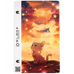 Защитная гидрогелевая пленка на заднюю крышку Blade Hydrogel Sweet series (white cat (white)) Защитная гидрогелевая пленка на заднюю крышку Blade Hydrogel Sweet series (white cat (white))