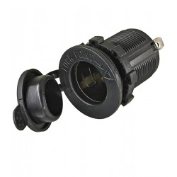 Гнездо прикуривателя монтажное на панель, с гайкой