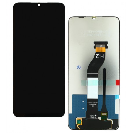 Дисплей для Xiaomi Redmi 13C/Poco C65, (black, with frame, Original (PRC))