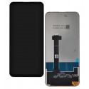 Дисплей для Huawei Honor X10, черный, с сенсорным экраном (дисплейный модуль)