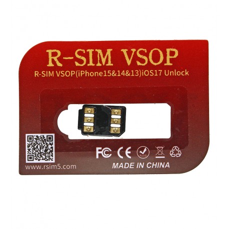 R-Sim Vsop Card, для iOS 17, підходить до iPhone 7-15