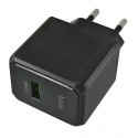 Зарядний пристрій Hoco CS12A Ocean single port charger 1USB, 18W/3A, QC3.0