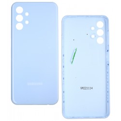 Задня панель корпуса для Samsung A135 Galaxy A13, синя, з боковою кнопкою