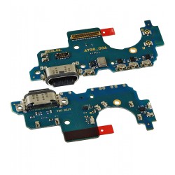 Шлейф для Samsung A736 Galaxy A73 5G, конектора зарядки, з мікрофоном, оригінал (PRC), (плата зарядки) Шлейф для Samsung A736 Galaxy A73 5G, конектора зарядки, з мікрофоном, оригінал (PRC), (плата зарядки)