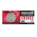 Батарейка CR2032 Maxell на материнську плату літієва, 1 шт