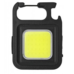 Фонарик брелок BL-J031-5WS, COB, зарядка от Micro-USB, карабин, магнит