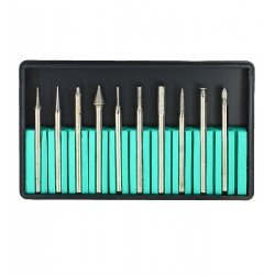 Комплект Fit mod.36484. Шарошки, посилена сталь з алмазним напиленням 10шт
