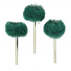 Абразивний шліфувальний круг 22мм, 3 шт, хвостовик 3,17мм, зернистість 150 Абразивний шліфувальний круг 22мм, 3 шт, хвостовик 3,17мм, зернистість 150