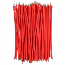 Проводки монтажные луженые, силиконовые, 18AWG 100 шт, 100 мм