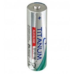 Батарейка Titanium R06 Alcaline, AA, 1 шт. Батарейка Titanium R06 Alcaline, AA, 1 шт.