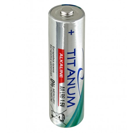 Батарейка Titanium R06 Alcaline, AA, 1 шт.