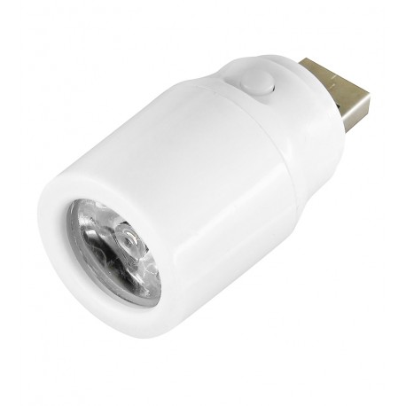 USB Ліхтарик LED, 1Вт з лінзою і вимикачем