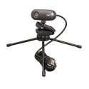 Веб-камера Frime FWC-007A FHD 1920x1080, USB 2.0, вбудований мікрофон, кріплення на штатив/прищіпка,