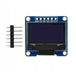 Дисплей OLED 128x64 0.96 дюйма, SPI інтерфейс, білий Дисплей OLED 128x64 0.96 дюйма, SPI інтерфейс, білий