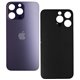 Задняя панель корпуса для Apple iPhone 14 Pro Max, фиолетовая, small hole
