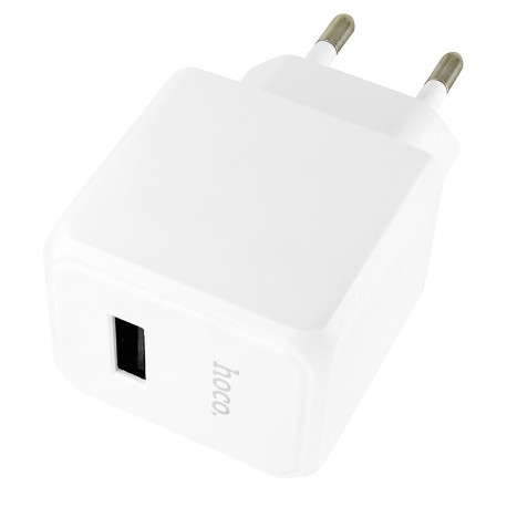 Зарядний пристрій Hoco CS11A Ocean single port charger |1USB, 2.1A/10.5W| (white)