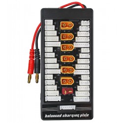 Плата параллельной зарядки аккумуляторов B6 2S-6S LiPo XT60, сбалансированная