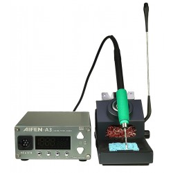 Паяльная станция прецизионная Aifen A3, 2 паяльника стандарта JBC 210, 3 каналов памяти, 120W, 100°C - 450°C Паяльная станция прецизионная Aifen A3, 2 паяльника стандарта JBC 210, 3 каналов памяти, 120W, 100°C - 450°C