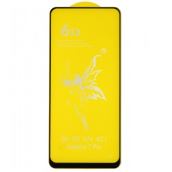 Захисне скло для Oppo Reno 5 Lite, 4D, Premium, чорне