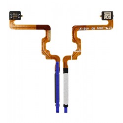 Шлейф для Xiaomi Redmi 12, сканера відбитка пальця (Touch ID), сріблястий Шлейф для Xiaomi Redmi 12, сканера відбитка пальця (Touch ID), сріблястий