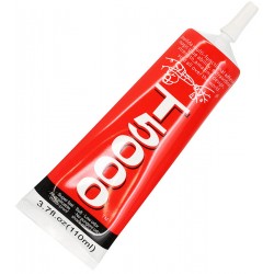 Клей силиконовый T-5000 белый с дозатором, 110мл