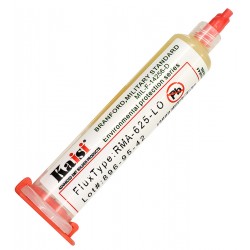 Флюс-паста Kaisi RMA-625-Lo, 10 мл, в шприце, безотмывочная Флюс-паста Kaisi RMA-625-Lo, 10 мл, в шприце, безотмывочная