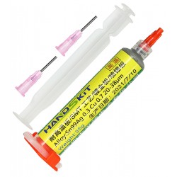 Паяльна свинцева паста HandsKit SТP-307, 227°C, 35гр.