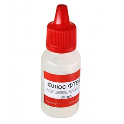 Флюс ФТБФ, високоактивний, для пайки алюмінію, сталі, нерж. сталі, нікелю, міді, 30мл Флюс ФТБФ, високоактивний, для пайки алюмінію, сталі, нерж. сталі, нікелю, міді, 30мл