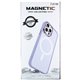Чохол для Apple iPhone 13 Pro Max MagSafe Matte, силіконовий, фіалковий