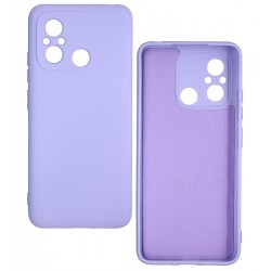 Чехол для Xiaomi Redmi 12C, Full Cover, силиконовый, purple Чехол для Xiaomi Redmi 12C, Full Cover, силиконовый, purple