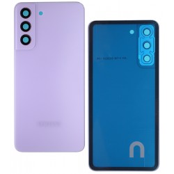 Задня панель корпуса для Samsung G990 Galaxy S21 FE 5G, фіолетовий, із склом камери, Lavender Задня панель корпуса для Samsung G990 Galaxy S21 FE 5G, фіолетовий, із склом камери, Lavender