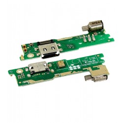 Шлейф для Sony G3112 Xperia XA1 Dual, G3116 Xperia XA1 Dual, G3121 Xperia XA1, G3125 Xperia XA1, коннектора зарядки, плата зарядки, USB Type-C