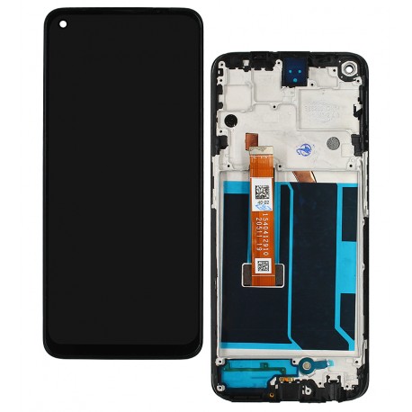 Дисплей для OnePlus Nord N10 5G, чорний, з рамкою, Original (PRC)