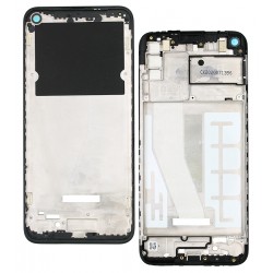 Средняя часть корпуса для Samsung A115 Galaxy A11, черная, рамка крепления дисплея