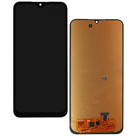 Дисплей для Samsung A155 Galaxy A15 (2023), чорний, з тачскріном, без рамки, High quality, (OLED)