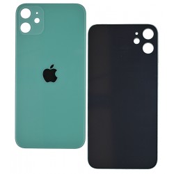 Задня панель корпусу iPhone 11, зелений, зі зняттям рамки камери, small hole