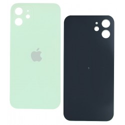 Задня панель корпусу для Apple iPhone 12, зелений, зі зняттям рамки камери, small hole Задня панель корпусу для Apple iPhone 12, зелений, зі зняттям рамки камери, small hole