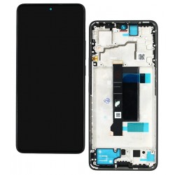 Дисплей для Xiaomi Redmi Note 13 Pro 5G, черный, c рамкой, High quality, (OLED) Дисплей для Xiaomi Redmi Note 13 Pro 5G, черный, c рамкой, High quality, (OLED)