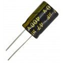Конденсатор електролітичний 47 uF 400 V, 105 C, d16 h26 10000Hr Long Life 